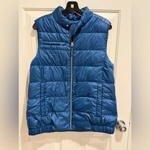 TUMI PAX Blue Puffer Vest
